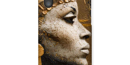 Afrocentric Golden Empress Snap Phone Case by Prodigi