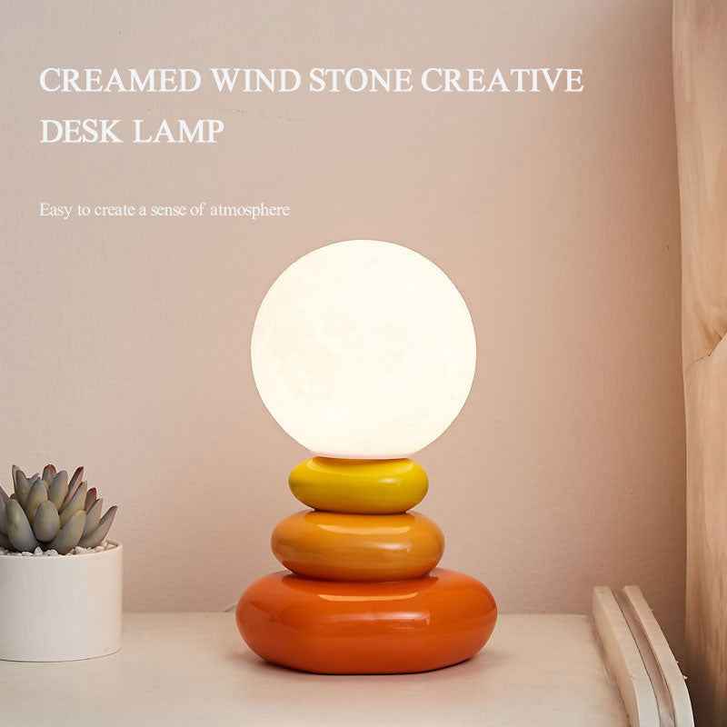Creative Stonehenge Lamp Network celebrity ins bedroom romantic advanced atmosphere decoration ceramic lamp by eprolo