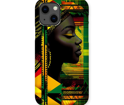 Red and Green Black Queen Fusion Snap Phone Case