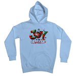 Joy To The World Christmas  Kids Hoodie