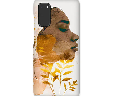 Golden Harmony Silhouette 06 Snap Phone Case - D'Sare