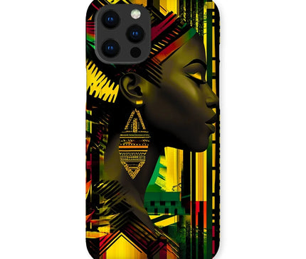 African Print Empress  Snap Phone Case - D'Sare