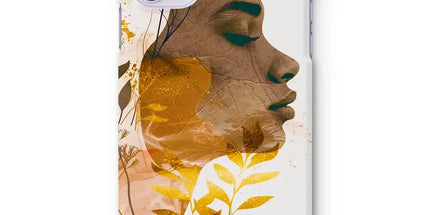 Golden Harmony Silhouette 06 Snap Phone Case by Prodigi