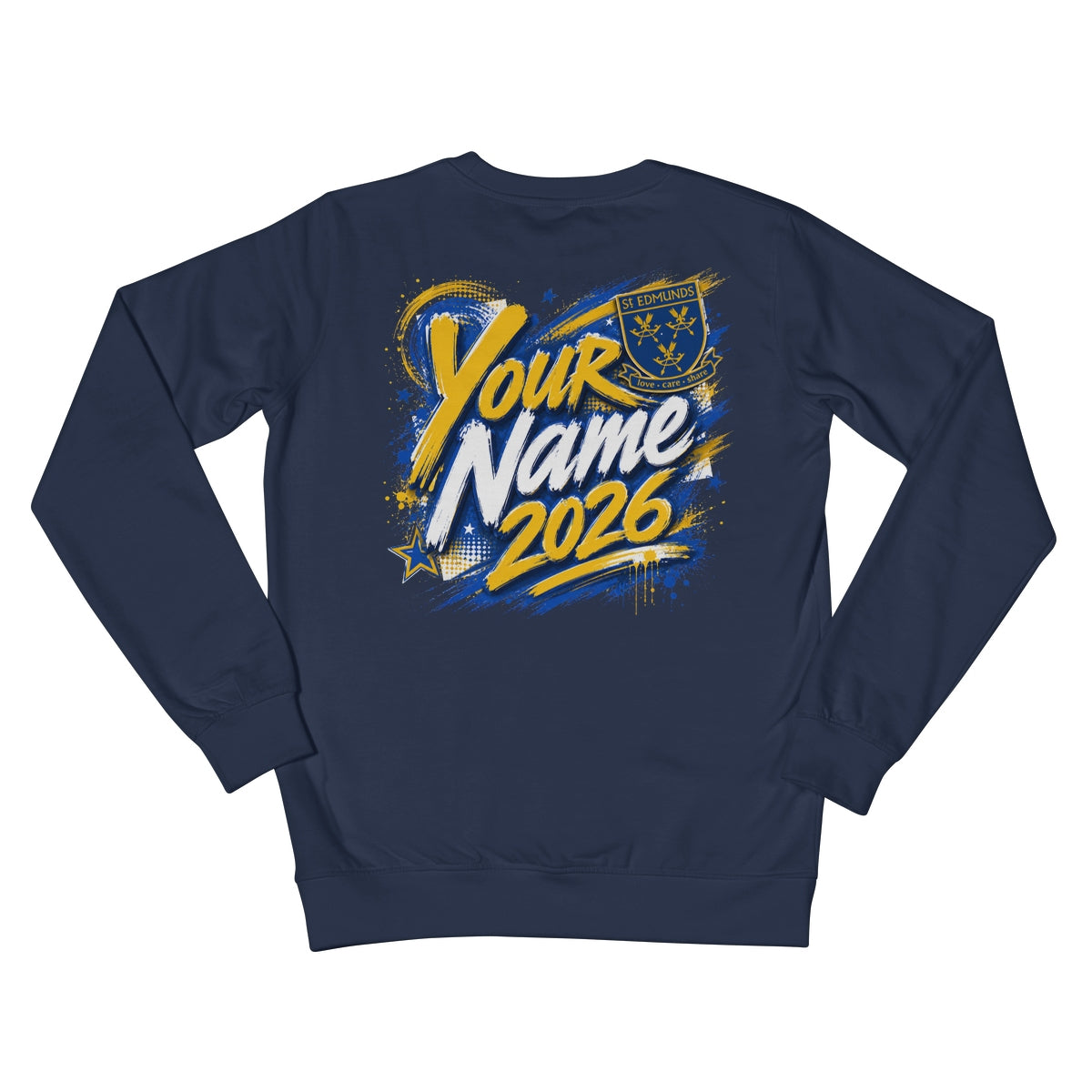 St Edmunds School Leavers 2026 Crew Neck Sweatshirt by Prodigi
