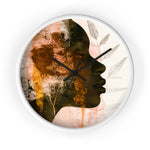 Golden Silence Serene Echoes Wall Clock - D'Sare