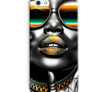 Vibrant Flow Girl Snap Phone Case - D'Sare