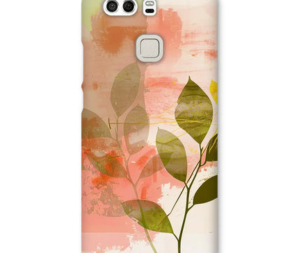 Peach Golden Leafy Escape  Snap Phone Case - D'Sare