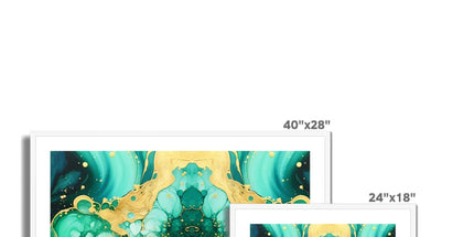 Greengoldale Framed & Mounted Print by Prodigi