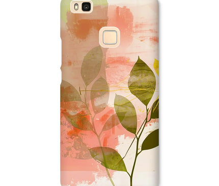 Peach Golden Leafy Escape  Snap Phone Case - D'Sare