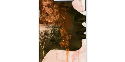 Golden Silence Serene Echoes Tough Phone Case by Prodigi