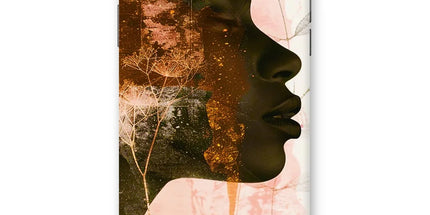 Golden Silence Serene Echoes Snap Phone Case by Prodigi