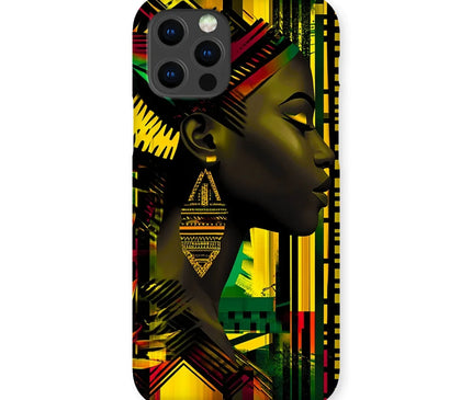 African Print Empress  Snap Phone Case - D'Sare