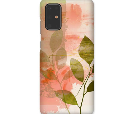 Peach Golden Leafy Escape  Snap Phone Case - D'Sare
