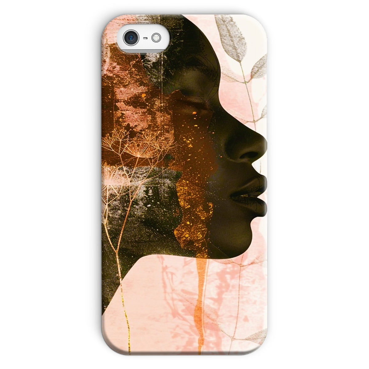 Golden Silence Serene Echoes 06 Snap Phone Case - D'Sare