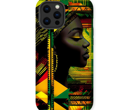 Red and Green Black Queen Fusion Tough Phone Case
