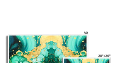 Greengoldale Framed Print by Prodigi