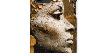 Afrocentric Golden Empress Snap Phone Case by Prodigi
