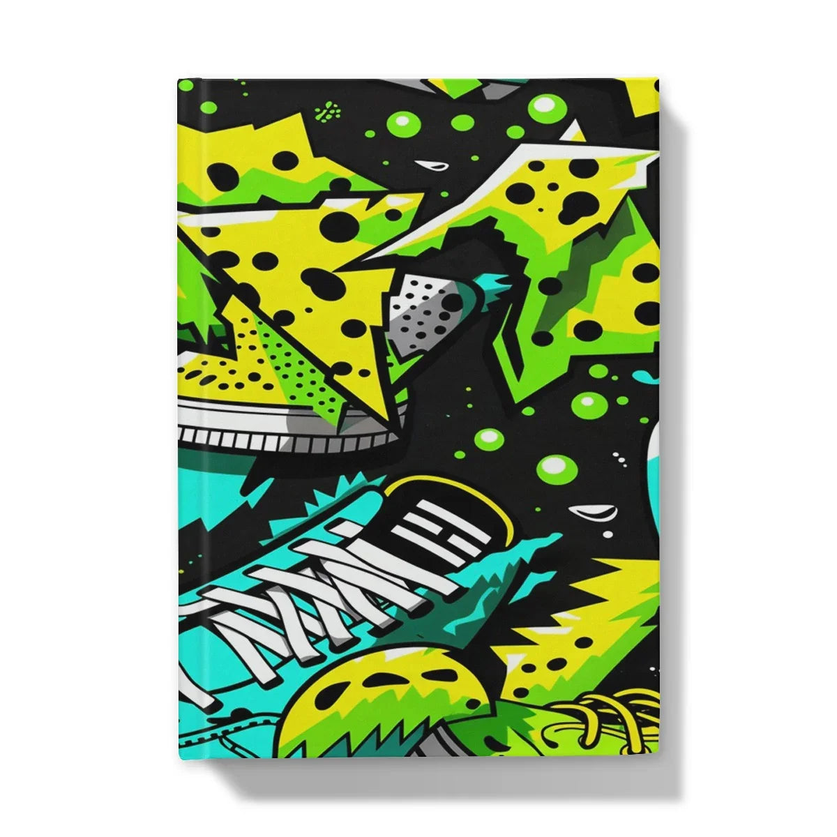 Electric Kicks Art: Urban Pop Art Explosion, Graffiti  Hardback Journal - D'Sare