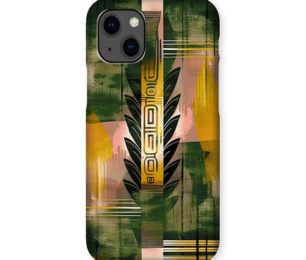 Echos of Duality Golden Reflection Snap Phone Case