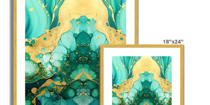 Greengoldale Antique Framed & Mounted Print by Prodigi