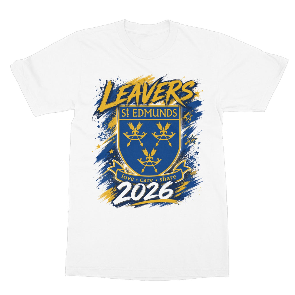St Edmunds School Leavers 2026 Softstyle T-Shirt by Prodigi