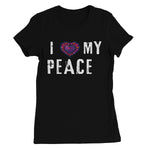 I Love My Peace Women's Favourite T-Shirt - D'Sare