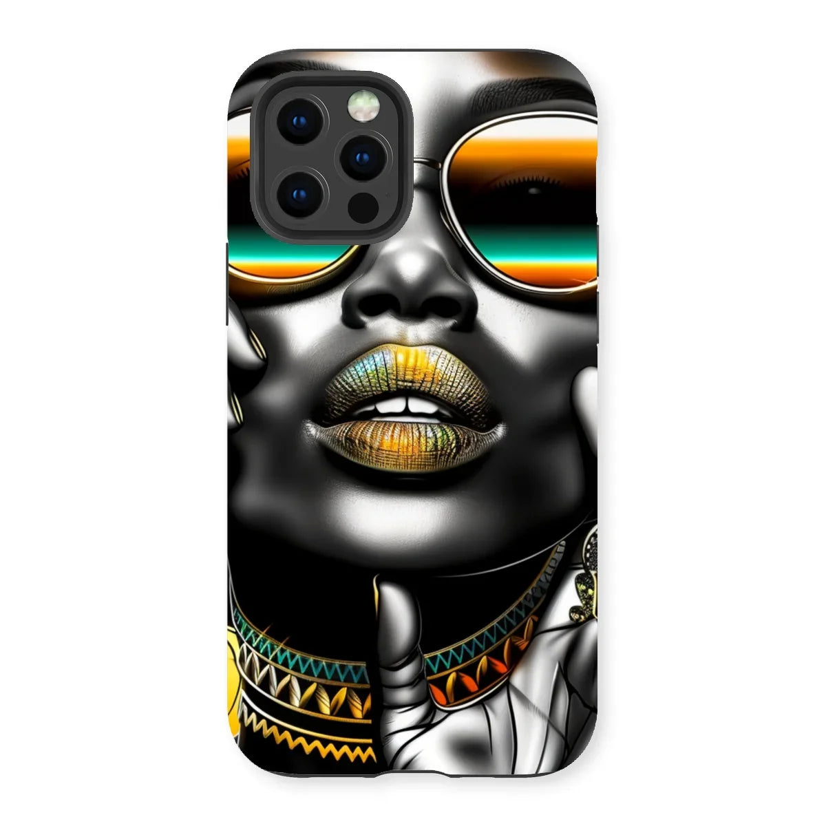 Vibrant Flow Girl Tough Phone Case - D'Sare