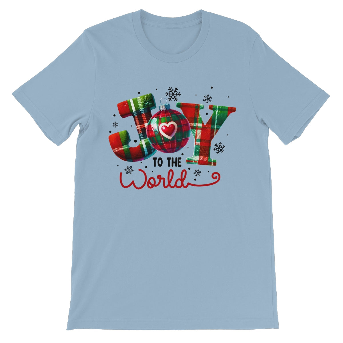 Joy To The World Christmas  Unisex Short Sleeve T-Shirt