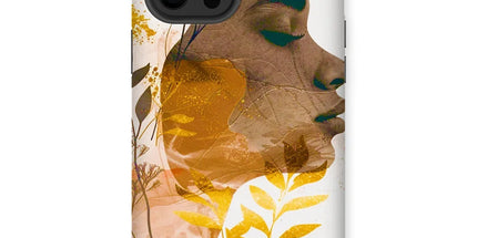 Golden Harmony Silhouette Tough Phone Case by Prodigi