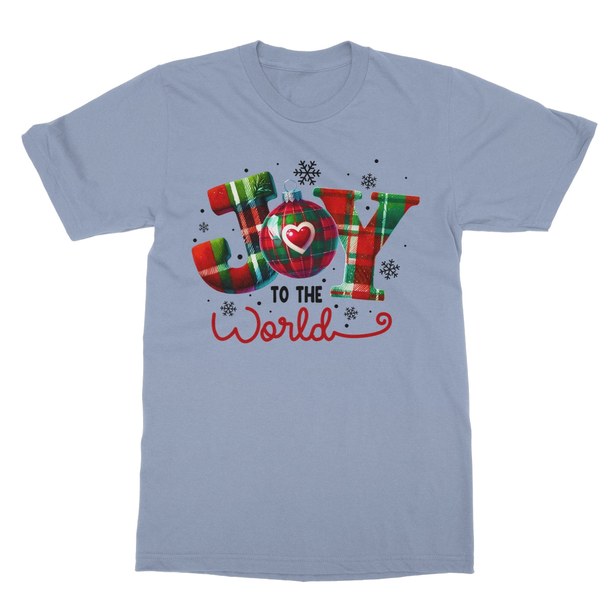 Joy To The World Christmas  Softstyle T-Shirt