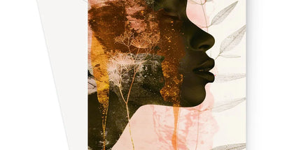 Golden Silence Serene Echoes 06 Greeting Card by Prodigi