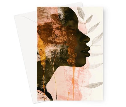 Golden Silence Serene Echoes 06 Greeting Card - D'Sare