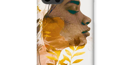 Golden Harmony Silhouette 06 Snap Phone Case by Prodigi