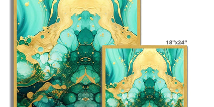 Greengoldale Antique Framed Print by Prodigi