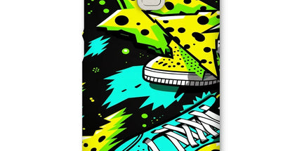 Electric Kicks Art: Urban Pop Art Explosion, Graffiti Snap Phone Case by Prodigi