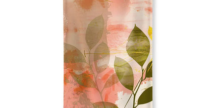 Peach Golden Leafy Escape 06 Towel by Prodigi