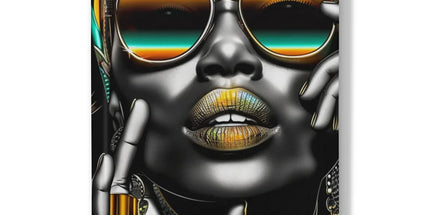 Vibrant Flow Girl Hardback Journal by Prodigi