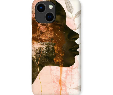 Golden Silence Serene Echoes 06 Snap Phone Case - D'Sare