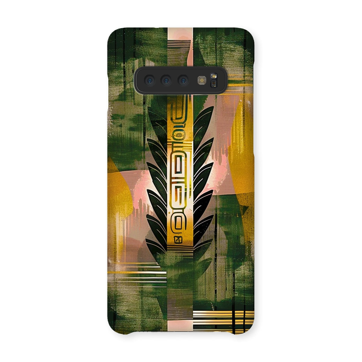 Echos of Duality Golden Pink Reflection Snap Phone Case