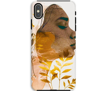 Golden Harmony Silhouette  Tough Phone Case - D'Sare