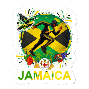 Jamaica Love Graffiti  Sticker - D'Sare