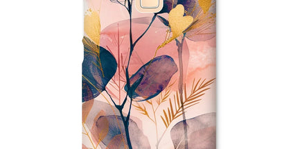 Peachy Golden Flora Escape Snap Phone Case by Prodigi