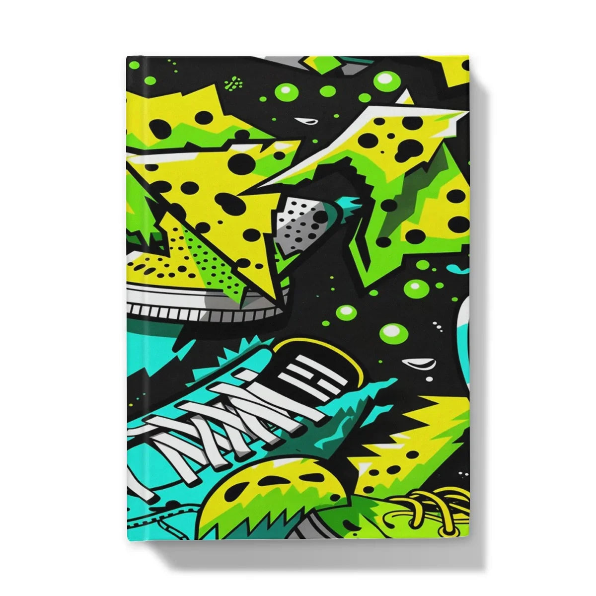 Electric Kicks Art: Urban Pop Art Explosion, Graffiti  Hardback Journal - D'Sare
