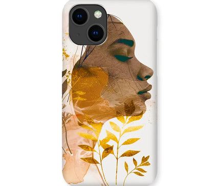 Golden Harmony Silhouette 06 Snap Phone Case - D'Sare