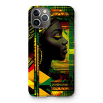 Abstract Red and Green Black Queen Fusion Snap Phone Case