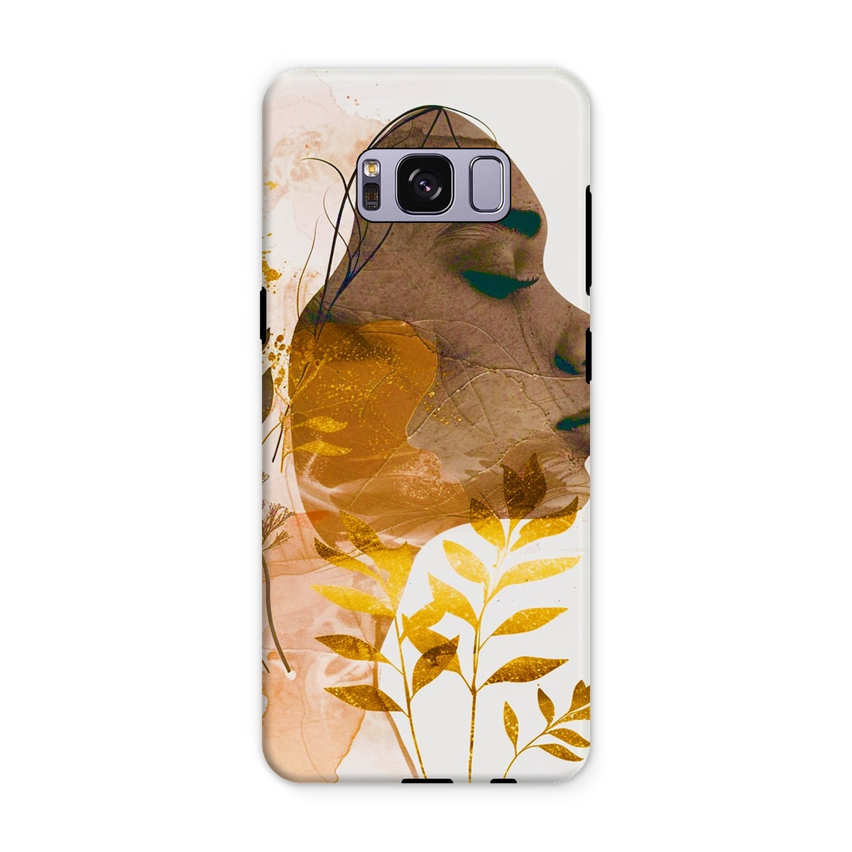 Golden Harmony Silhouette  Tough Phone Case - D'Sare