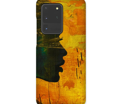 Golden Afrocentric Silhouette Snap Phone Case - D'Sare