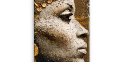Afrocentric Golden Empress Snap Phone Case by Prodigi