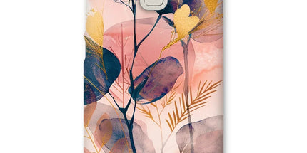 Peachy Golden Flora Escape Snap Phone Case by Prodigi
