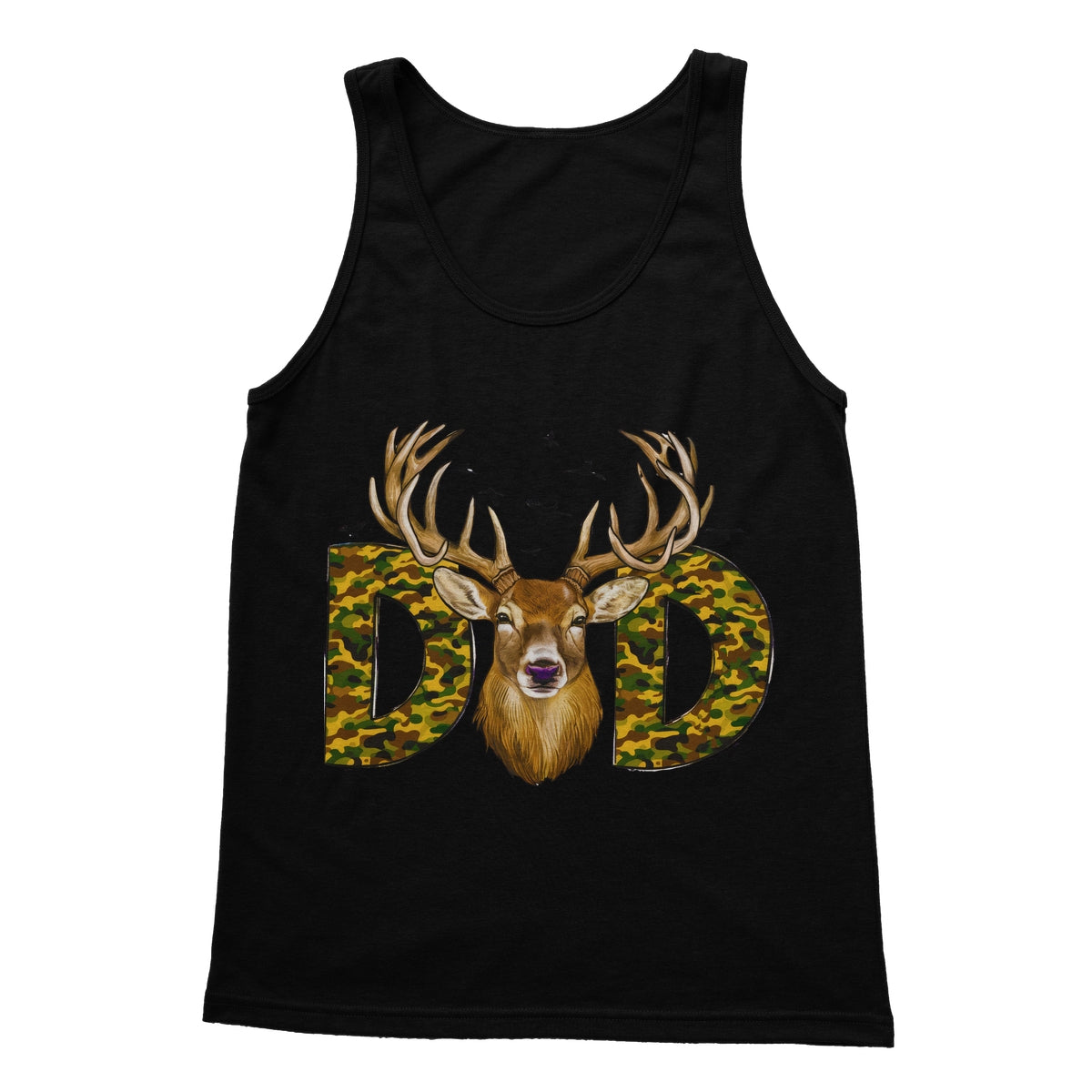 DAD Deer Softstyle Tank Top - D'Sare